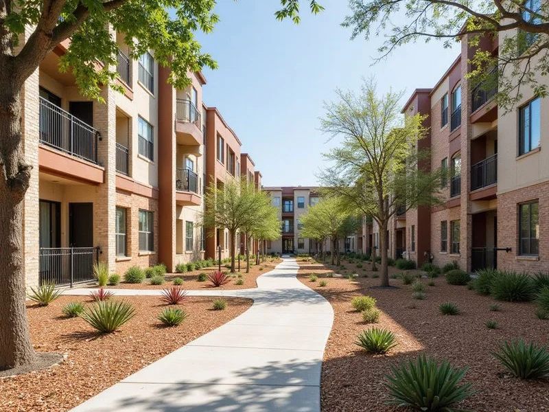 New apartment construction along the Alliance corridor