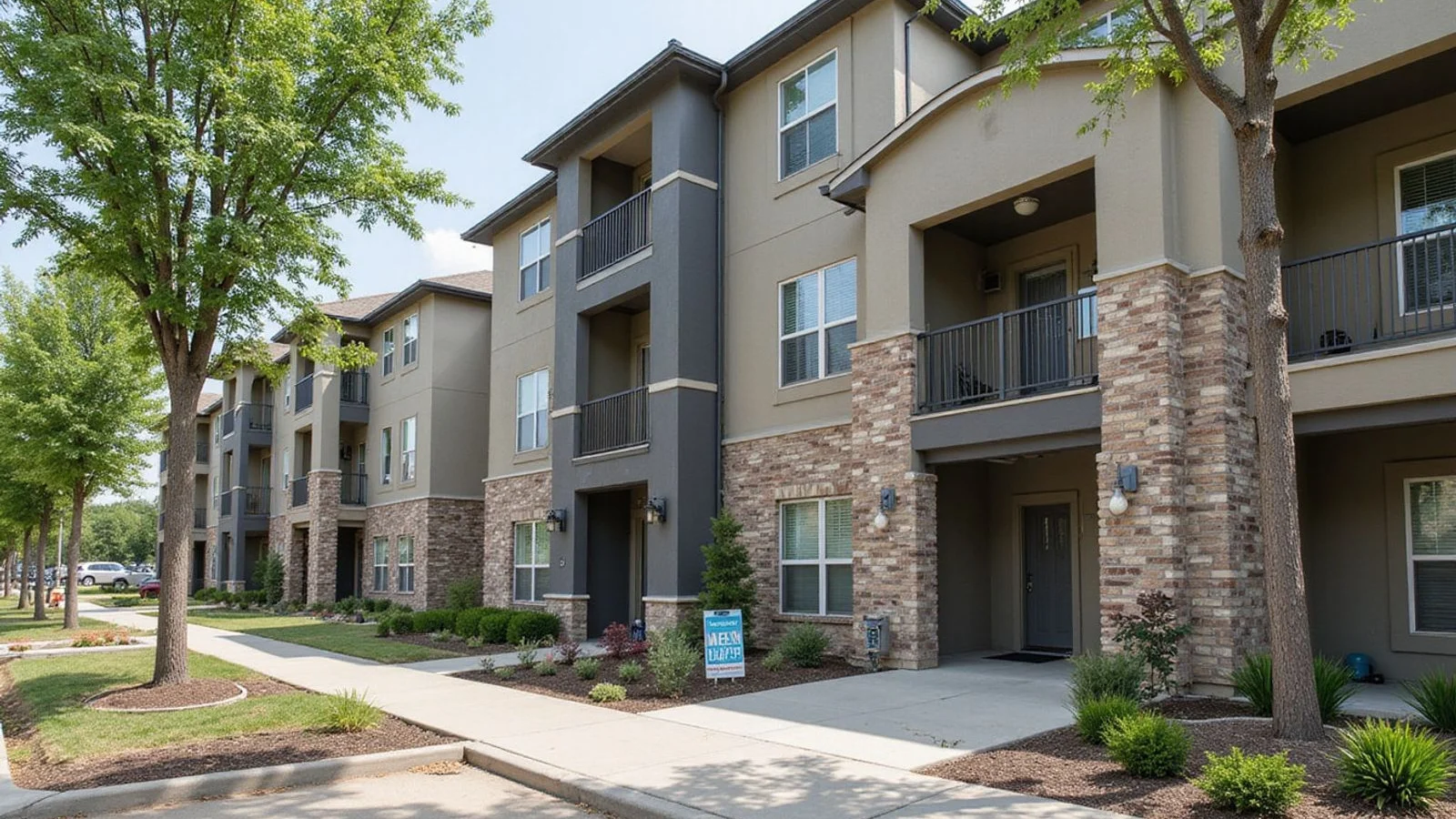 A newly delivered Fort Worth apartment community still in lease-up